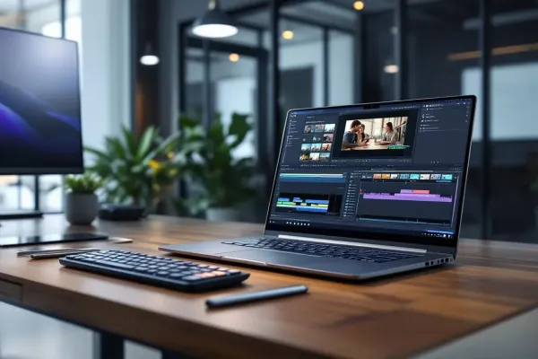 Comment choisir un ordinateur portable pour le montage vidéo en entreprise en 2025